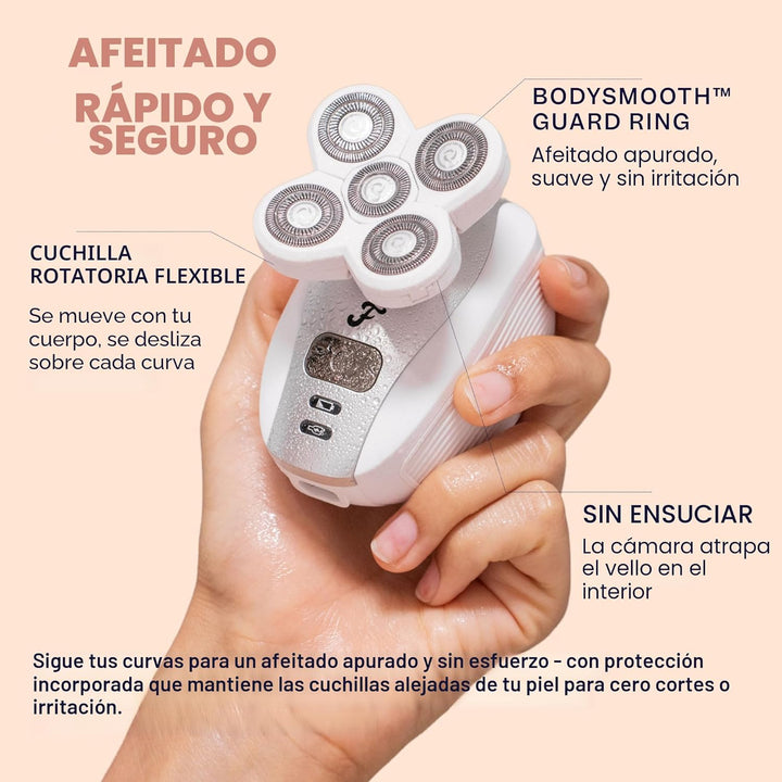 Freebird FlexSeries Maquinilla de Afeitar Eléctrica para Mujeres -...