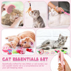 Kit de iniciación para gatitos de 31 piezas, esenciales para