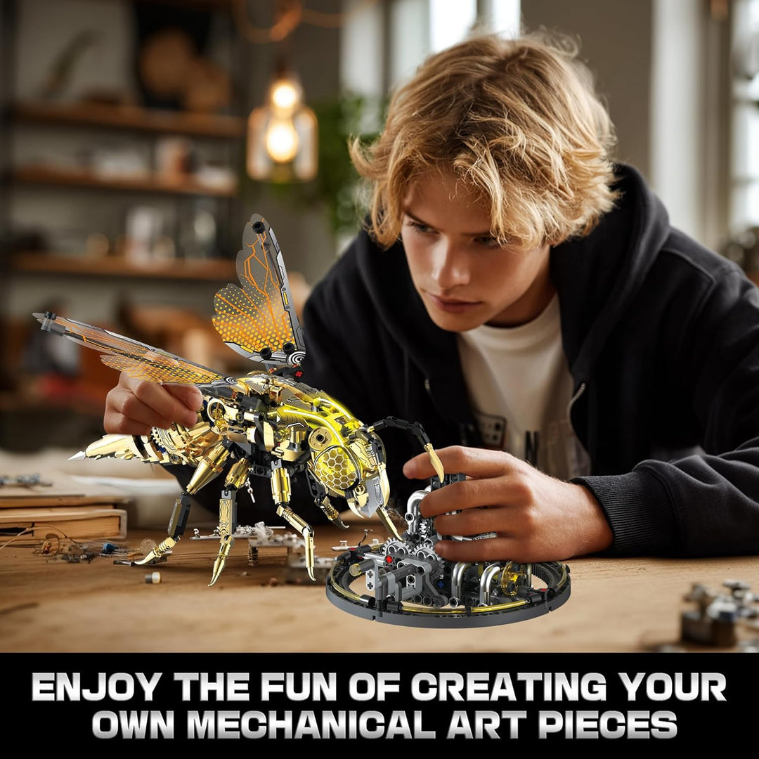 OrbBlaster Juego de construcción mecánica de abeja para