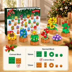Calendario de Adviento 2026 Flores Botánico Mini Juego de Construcción para