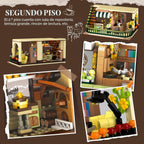 INSOON City Coffee House - Juego de construcción con luces para adultos