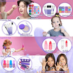 Kit de maquillaje para niños, juguetes para niñas, maquillaje lavab...