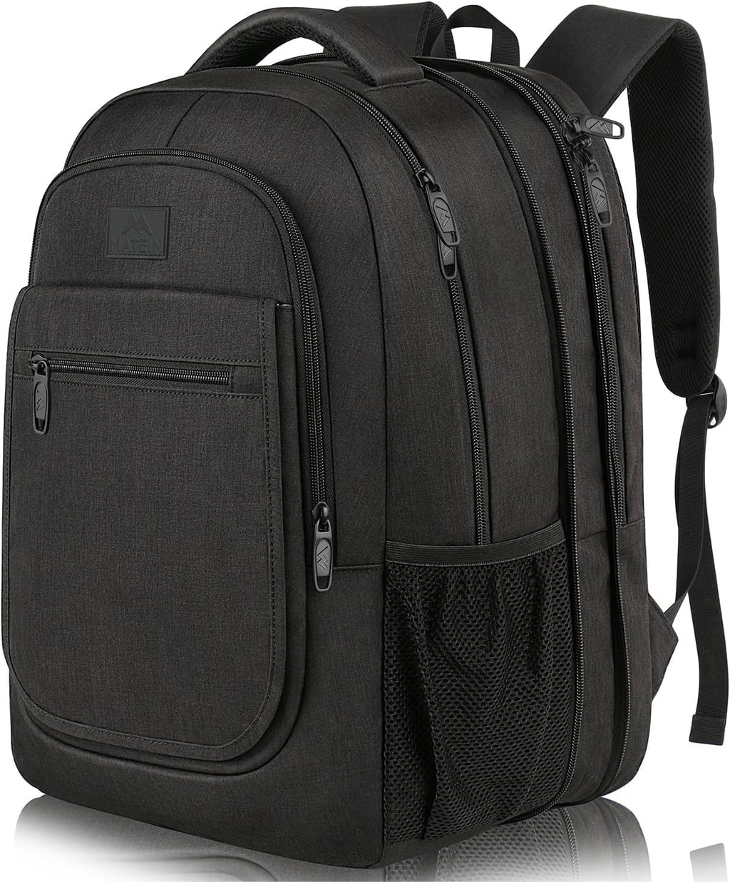 MATEIN Mochila de viaje grande para la universidad, mochila expandible para