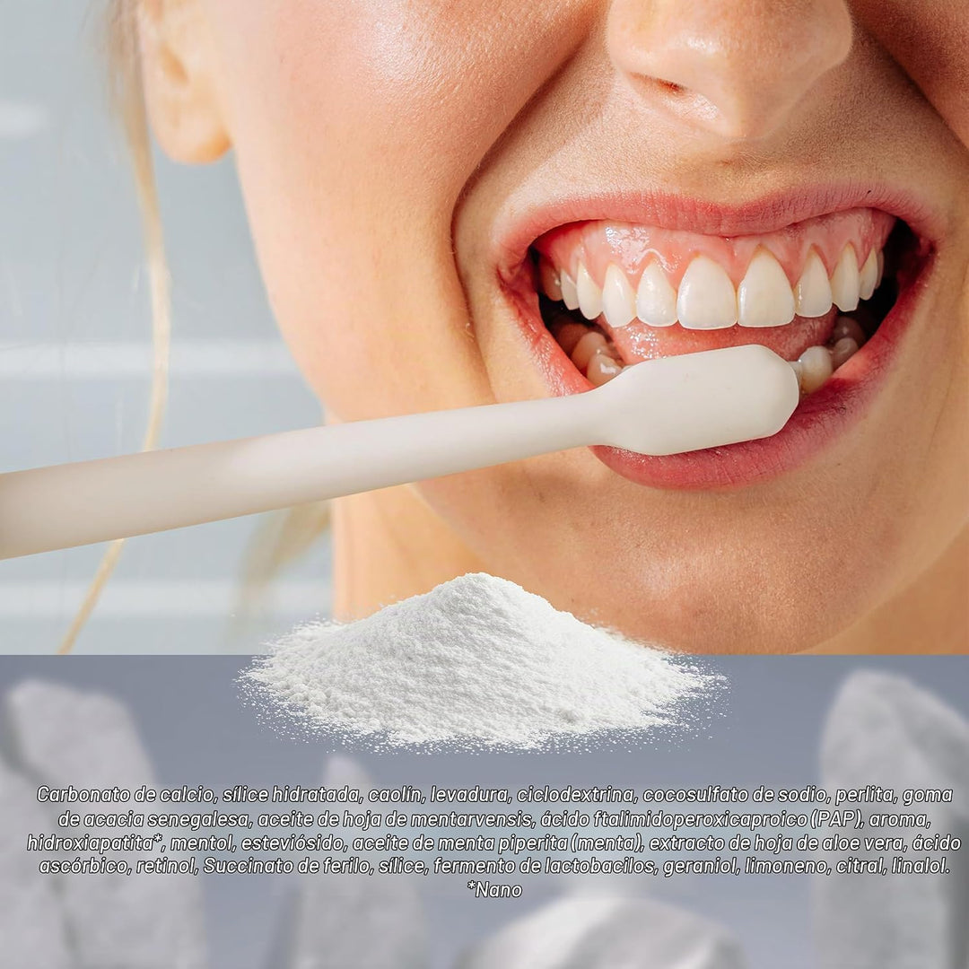 Polvo Blanqueador de Dientes Boka - Nano Hidroxiapatita, Apto para...
