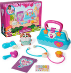 Vida the Vet Kit médico de bolsa veterinaria con peluche de palomitas de