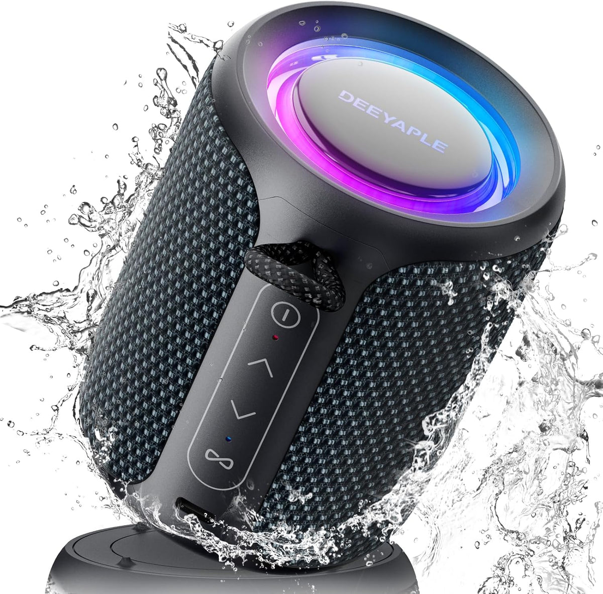 Altavoz Bluetooth inalámbrico, IP67 impermeable y a prueba de polvo...
