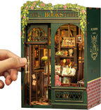CUTEBEE Kit de rincón de libros, kits de casa en miniatura para adultos