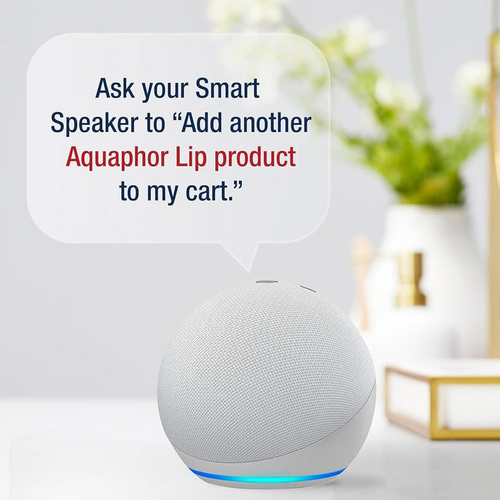 Aquaphor Juego de bálsamo labial para labios agrietados, bálsamo de...