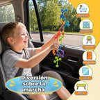 Juguetes fidget de succión para niños: Pack de 21 juguetes sensoriales elásticos