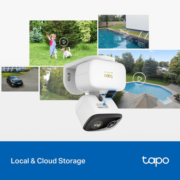 Tapo 3K 5MP Cámara de seguridad Pan\/Tilt para interiores\/exterior...