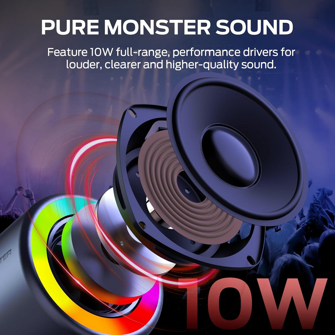 Monster Altavoz Bluetooth S270, mini altavoz portátil con