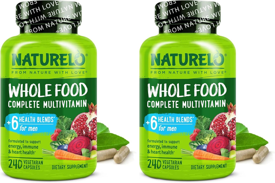 NATURELO Multivitaminas para hombres - Multivitaminas de alimentos...
