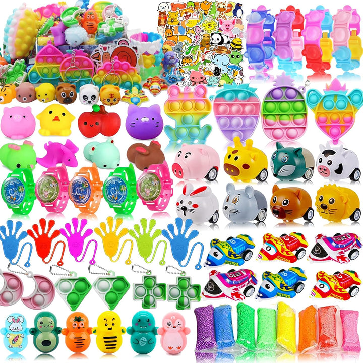 Taulaap 126 piezas de recuerdos de fiesta Pop para niños