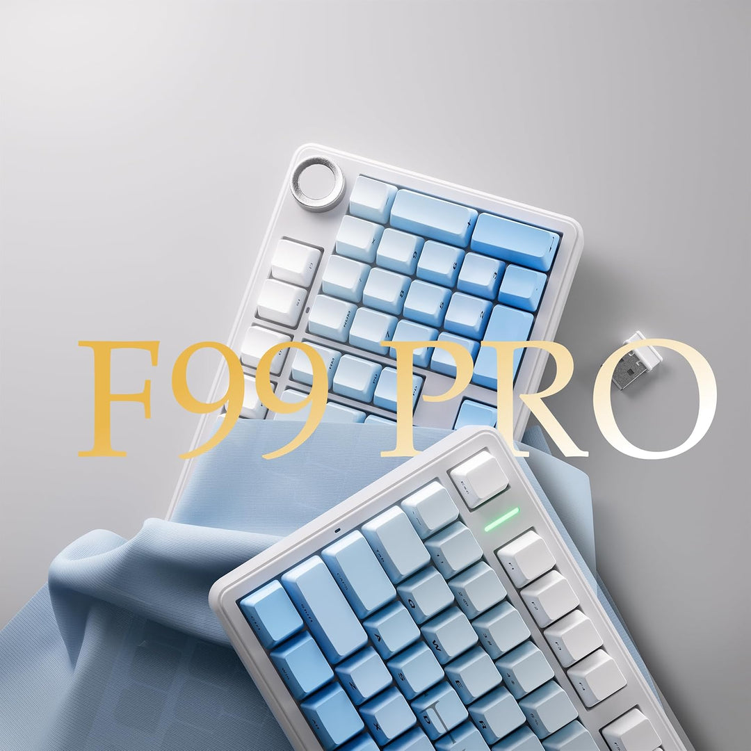 OIXOC x Aula F99 Pro Teclado mecánico para juegos 99% \u2013 Blueto...