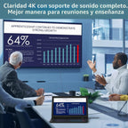 Cable USB C a HDMI de 25 pies, 4K@60Hz HDR, Cable Trenzado Chapado en Oro de Alta Velocidad USB 3.1 Tipo C a HDMI 2.0 Thunderbolt 3 Compatible para Galaxy MacBook Pro/Air iPad Pro Surface Dell