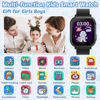 Reloj inteligente impermeable para niños con 32 juegos de doble cámara video podómetro