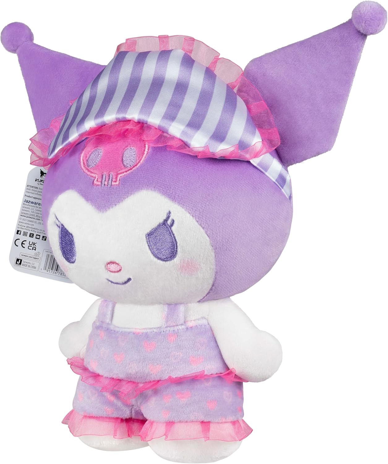 Jazwares Hello Kitty y sus amigos - Peluche Kuromi de 20
