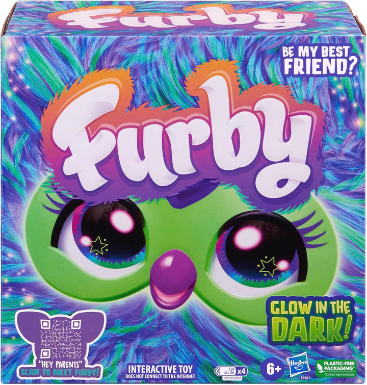 Furby Galaxy brilla en la oscuridad 15 accesorios de moda