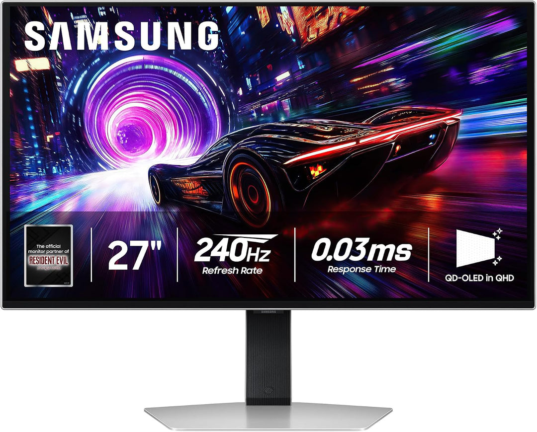 SAMSUNG Odyssey QD-OLED G8 (G81SF) de 27 pulgadas, 4K, 240Hz, monit...