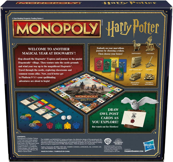 Monopoly Harry Potter - Juego de mesa Una aventura mágica