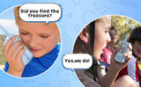 Walkie Talkies de video para niños paquete de 2 juguetes