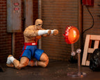 Jada Street Fighter II Sagat Deluxe - Figura de acción a escala 1:12, altamente articulada