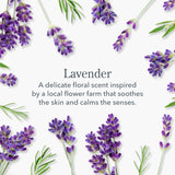 Beekman 1802 Bálsamo labial, lavanda, perfumado, 0.15 onzas, con le...