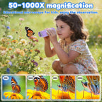 Microscopio digital del PDA 1000X para los niños, juguete educativo