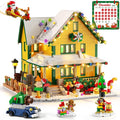 INSOON Calendario de Adviento 2026 Casa de Navidad Mini juego de