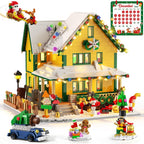 INSOON Calendario de Adviento 2026 Casa de Navidad Mini juego de