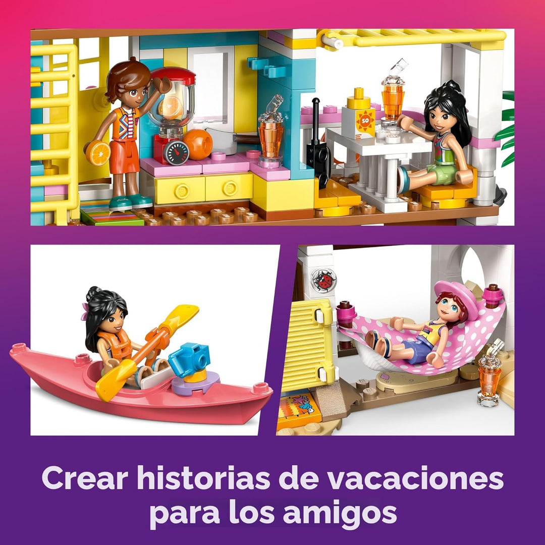 LEGO Friends Beach House with Seals - Juguete de construcción para...