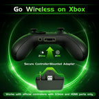 Gvyugke Auriculares Inalámbricos para Gaming para Xbox Series X/S, Xbox One, PS5 - Negro