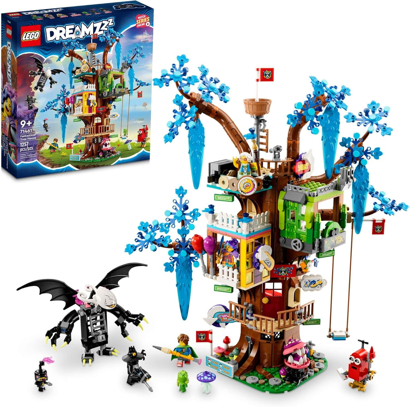 LEGO DREAMZzz Casa del árbol fantástica 71461 cuenta con 3