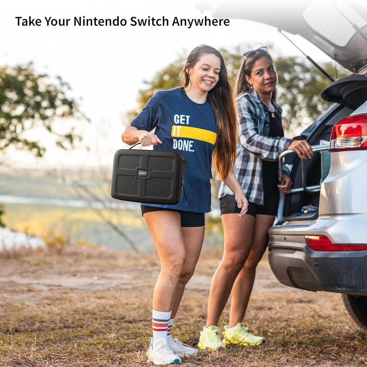COOWPS - Funda para Nintendo Switch y modelo OLED, estuche de