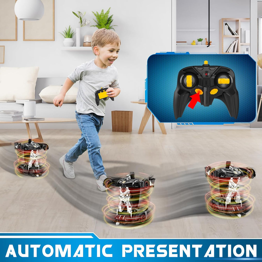 FDJ - Auto a control remoto que se transforma en robot, transformac...