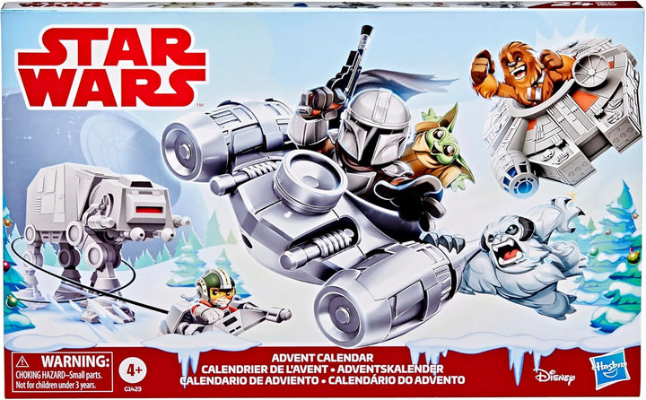 STAR WARS Calendario de Adviento 24 piezas incluyendo