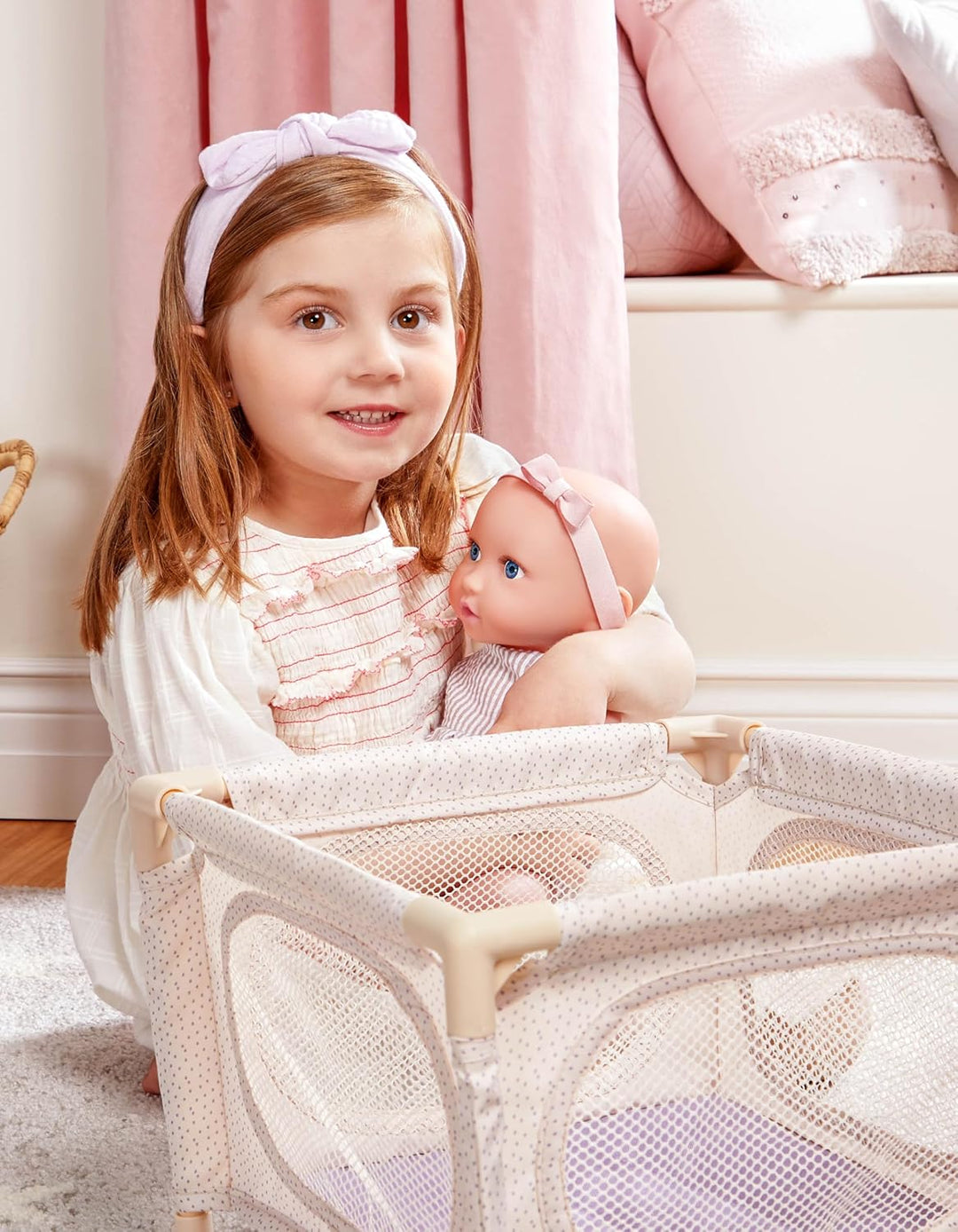 LullaBaby \u2013 Muñeca de bebé realista de 14 pulgadas y paquete d...