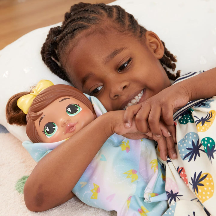 Baby Alive Shampoo Snuggle Sophia Sparkle Brown Hair - Juego de muñ...