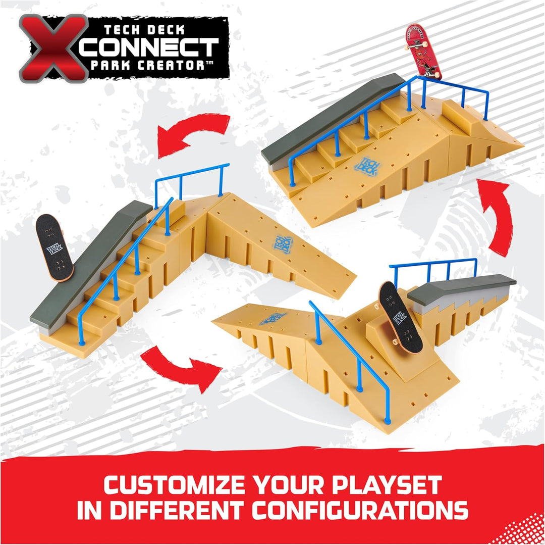 TECH DECK Jump N Grind X-Connect Park Creator - Juego de