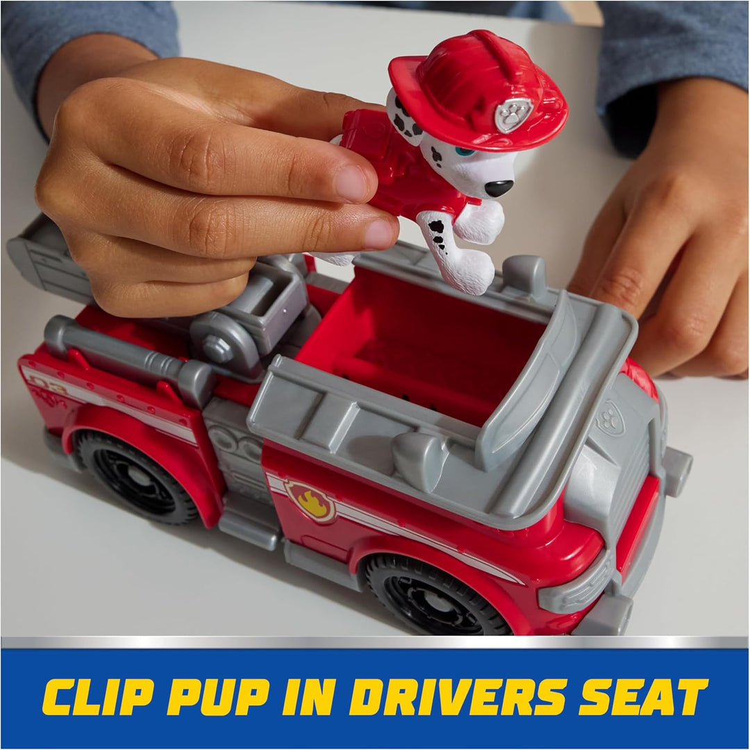 PAW Patrol, Marshall\u2019s Firetruck - Vehículo de juguete con fig...