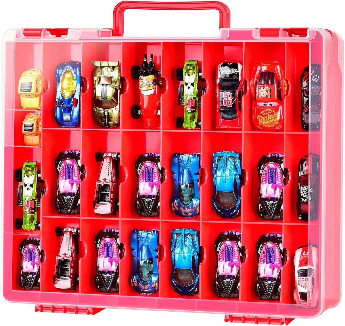 Organizador de juguetes para ruedas calientes para coches de