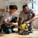 Kit de construcción de robot STEM 5 en 1, aplicación y kit de robótica de control remoto
