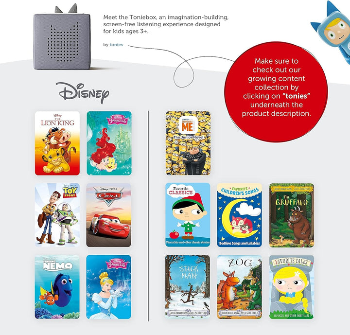 Toniebox 1 - Set de inicio del reproductor de audio con Playtime Pu...