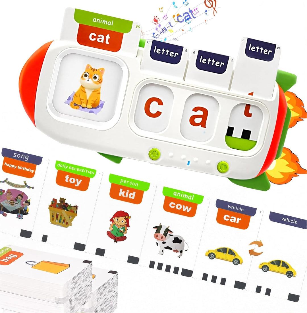 CVC - Juego de ortografía de palabras para niños de 3 a 7 años, tar...
