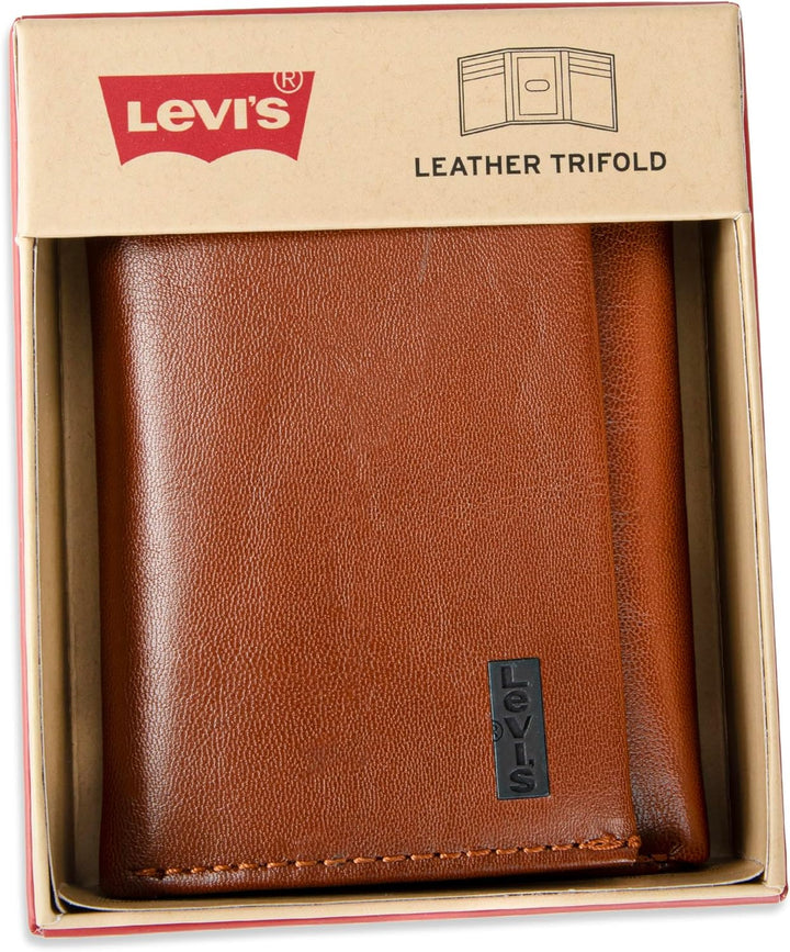 Levi's Billetera triple RFID para hombre, elegante y delgada, i...