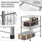 Cajón deslizante High Apilable 1 nivel