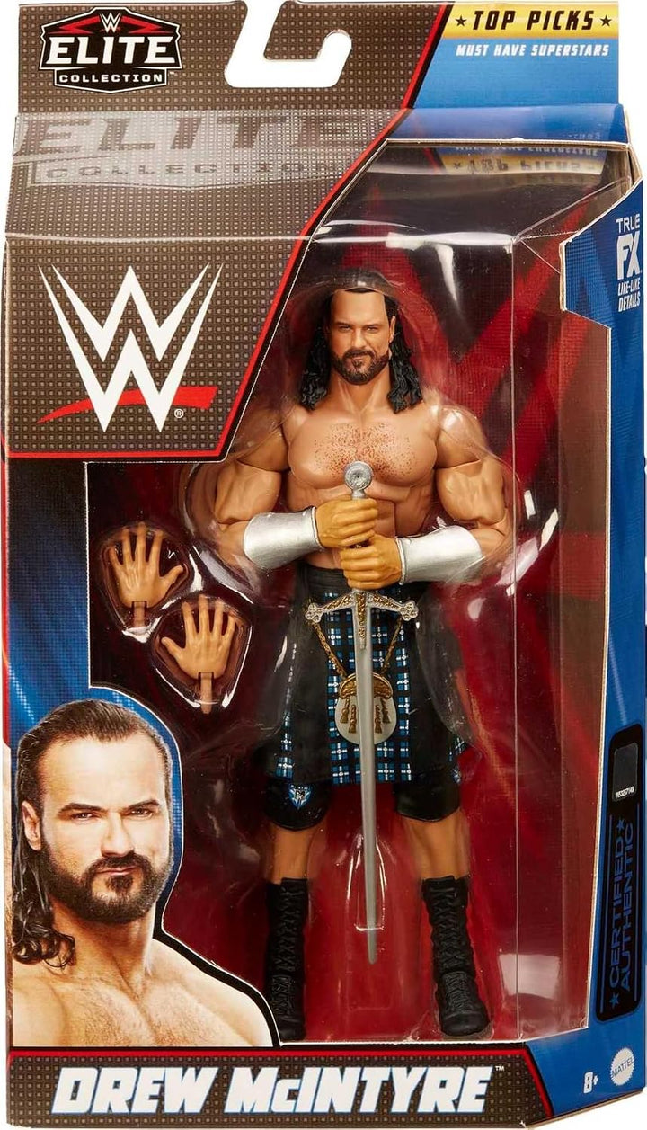 Mattel WWE Drew McIntyre Top Picks Elite Collection Figura de acció...