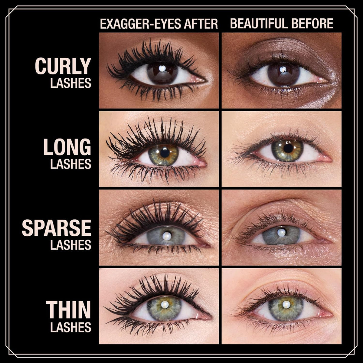 Charlotte Tilbury Exagger-Eyes Instant Volume Mascara Makeup \u2013...