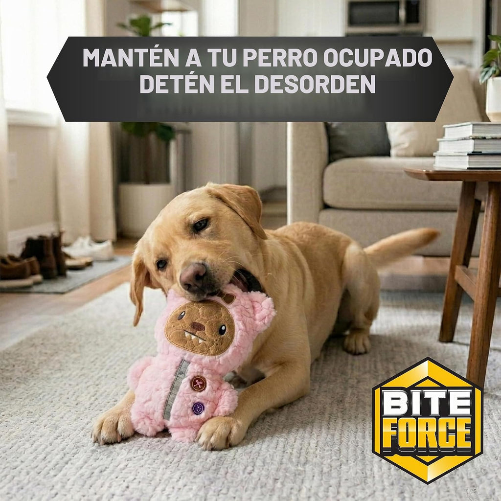 Bite Force - Juguete para perros duradero y fuerte, reforzado con Kevlar para masticadores agresivos