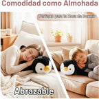 Niuniu Daddy - Animales de peluche con peso, 20 en 3.3 libras, pingüino calmante